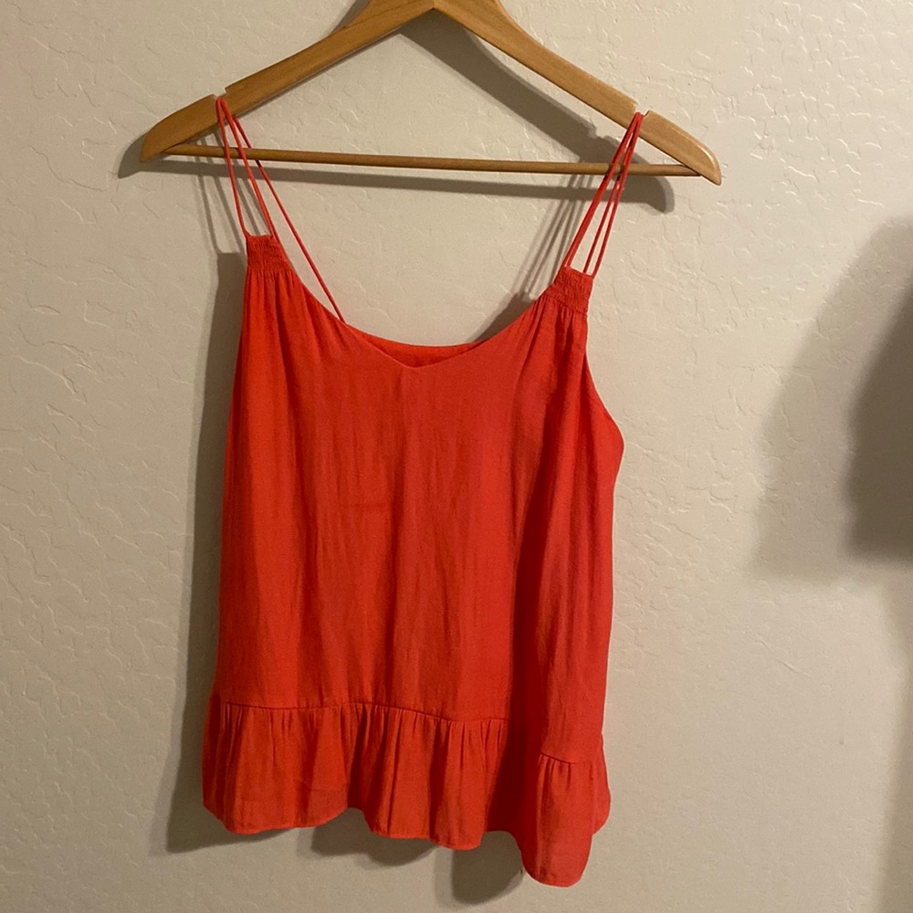 Gap spaghetti strap tank top. Size 4.